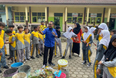 SDN Larangan 1 Gandeng Komunitas YES Edukasi Siswa Kelola Sampah Menuju Sekolah Adiwiyata