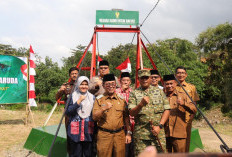 Bupati Cirebon Apresiasi Pembangunan Jembatan Gantung di Desa Babakan, Permudah Mobilitas Warga