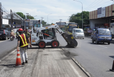 H-10 Idul Fitri, Jalur Pantura Bebas Lubang, Perbaikan Dikebut Jelang Arus Mudik