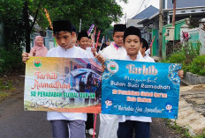 Sambut Ramadan, SD Peradaban Global Quran Gelar Pawai hingga Tadarus Khatam Al Quran