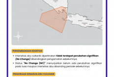 Abu Vulkanik Gunung Anak Krakatau Bergerak ke Barat Daya, Banten dan Lampung Berpotensi Terdampak