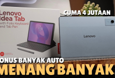 Rekomendasi Tablet Murah dari Lenovo Idea Tab, Ditenagai RAM 8/256 GB dan Resolusi 2,5K hingga 90 Hz