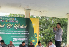 Mempererat Silaturahmi, KNPI dan 18 OKP Ciwaringin Gelar Halal Bihalal