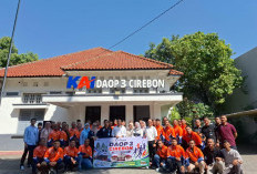 Bawa Semangat Sportivitas, Kontingen KAI Daop 3 Cirebon Siap Berprestasi di PORSENI KAI 2026
