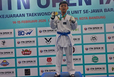 Putra Cipeujeuh Ukir Prestasi, Arkaan Sabet Medali Emas Kejuaraan Taekwondo Tingkat Provinsi