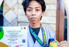 Santri Al Hikmah Raih Emas Taekwondo Internasional  di  Yogyakarta